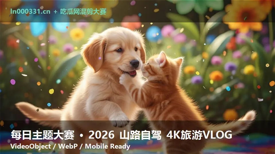 每日主题大赛 · 2026 山路自驾 4K旅游VLOG
