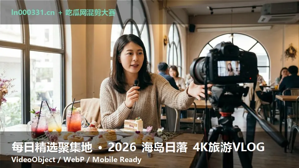 每日精选聚集地 · 2026 海岛日落 4K旅游VLOG