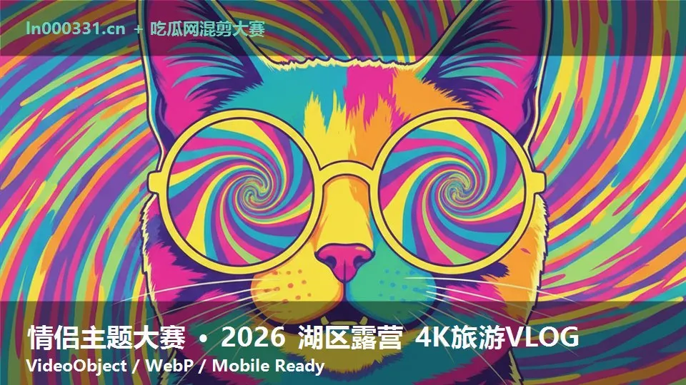 情侣主题大赛 · 2026 湖区露营 4K旅游VLOG