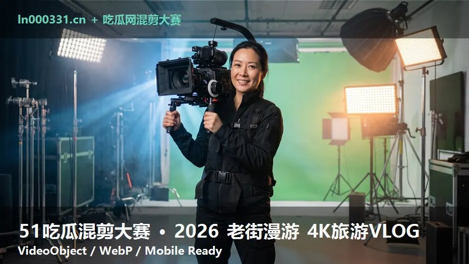 51吃瓜混剪大赛 · 2026 老街漫游 4K旅游VLOG